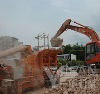 建筑垃圾回收